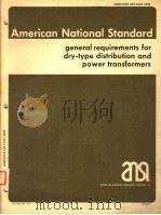AN AMERICAN NATIONAL STANDARD IEEE STANDARD GENERAL REQUIREMENTS FOR DRY-TYPE DISTRIBUTION AND POWER     PDF电子版封面     