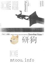 PSCC 13TH POWER SYSTEMS COMPUTATION CONFERENCE PROCEEDINGS  VOLUME 1.5     PDF电子版封面     