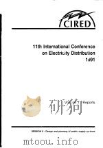 11TH INTERNATIONAL CONFERENCE ON ELECTRICITY DISTRIBUTION  1991  SESSION 6     PDF电子版封面     