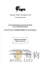 LES TECHNIQUES DE DIAGNOSTIC ET LA MAINTENANCE DIAGNOSTIC AND MAINTENANCE TECHNIQUES（ PDF版）