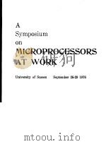 A SYMPOSIUM ON MICROPROCESSORS AT WORK（ PDF版）