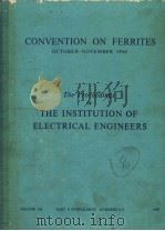 THE PROCEEDINGS OF THE INSTITUTION OF ELECTRICAL ENGINEERS     PDF电子版封面     