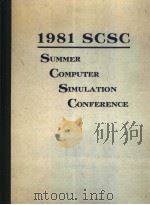 PROCEEDINGS OF THE 1981 SUMMER COMPUTER SIMULATION CONFERENCE（ PDF版）