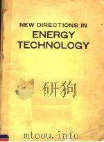 NEW DIRECTIONS IN ENERGY TECHNOLOGY（ PDF版）