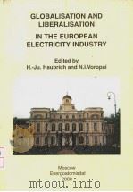 GLOBALISATION AND LIBERALISATION IN THE EUROPEAN ELECTRICITY INDUSTRY     PDF电子版封面  5939080030  H.-JU.HAUBRICH  N.I.VOROPAI 