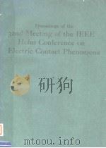 PROCEEDINGS OF THE 32ND MEETING OF THE IEEE HOLM CONFERENCE ON ELECTRIC CONTACT PHENOMENA     PDF电子版封面     