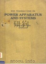 IEEE TRANSACTIONS ON POWER APPARATUS AND SYSTEMS CUMULATIVE INDEX 1975-1984     PDF电子版封面     