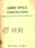 GUIDE OPTICAL COMMUNICATIONS     PDF电子版封面    FRANK L.THIEL 