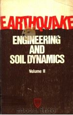 EARTHQUAKE ENGINEERING AND SOIL DYNAMICS  VOLUME 2     PDF电子版封面     