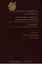 THE THEORY AND APPLICATIONS OF RELIABILITY  VOLUME 1     PDF电子版封面  0127021019  CHRIS P.TSOKOS  I.N.SHIMI 