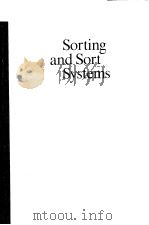 SORTING AND SORT SYSTEMS     PDF电子版封面  0201144530   