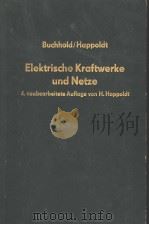 ELEKTRISCHE KRAFTWERKE UND NETZE     PDF电子版封面     