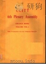 CCITT 6RH PLENARY ASSEMBLY VOLUME  VIII.1     PDF电子版封面     