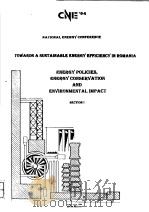 ENERGY POLICIES ENERGY CONSERY A TION AND ENYIRONMENTAL IMPACT SECTION 1     PDF电子版封面     