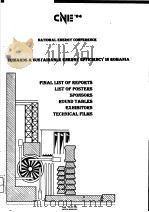 FINAL LIST OF REPORTS LIST OF POSTERS SPONSORS ROUND TABLES EXHIBTTORS TECHNICAL FILMS（ PDF版）