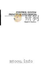 CONTROL SYSTEM PRINCIPLES AND DESIGN（ PDF版）