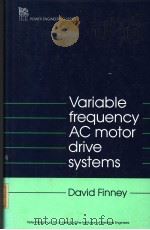 VARIABLE FREQUENCY AC MOTOR DRIVE SYSTEMS（ PDF版）