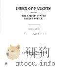 INDEX OF PATENTS  7     PDF电子版封面     