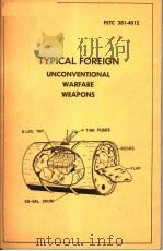 TYPICAL FOREIGN UNCONVENTIONAL WARFARE WEAPONS     PDF电子版封面     