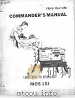 COMMANDER'S MANUAL     PDF电子版封面     