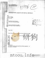 PROTOTYPE LIQUID CRYSTAL RETICLE     PDF电子版封面    B.C.GILBERT  W.F.STOKES  L.W.H 