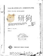 VON KARMAN INSTITUTE FOR FLUID DYNAMICS     PDF电子版封面     