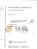 VON KARMAN INSTITUTE FOR FLUID DYNAMICS LECTRUE SERIES 65     PDF电子版封面     