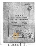 F/RF-4 DART TOW SYSTEM LIMITED EVALUATION（ PDF版）