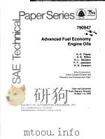 ADVANCED FUEL ECONOMY ENGINE OILS     PDF电子版封面    A.G.PAPAY  E.B.RIFKIN  R.L.SHU 