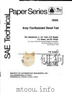 ARMY FIRE-RESISTANT DIESEL FUEL（ PDF版）