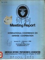 PROCEEDINGS OF THE INTERNATIONAL CONFERENCE ON DEFENSE COOPERATION（ PDF版）