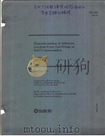 CHARACTERIZATION OF AIRBORNE URANIUM FROM TEST FIRINGS OF XM774 AMMUNITION     PDF电子版封面     