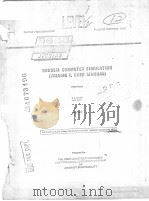 MISDEM COMPUTER SIMULATION (VOLUME 1 USER MANUAL)     PDF电子版封面    G.L.GALHEN  S.C.SILVER 