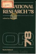 OPERATIONAL RESEARCH'78   1979  PDF电子版封面  0444852301  K.B.HALEY 