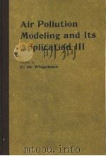AIR POLLUTION MODELING AND ITS APPLICATION 3（ PDF版）