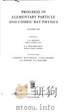 PROGRESS IN ELEMENTARY PARTICLE AND COSMIC RAY PHYSICS VOLUME 8（ PDF版）