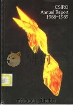 CSIRO ANNUAL REPORT 1988-1989     PDF电子版封面     