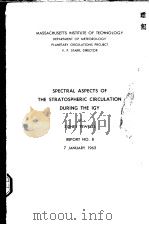 SPECTRAL ASPECTS OF THE STRATOSPHERIC CIRCULATION DURING THE IGY（ PDF版）