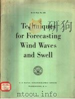 TECHNIQUES FOR FORECASTING WIND WAVES AND SWELL     PDF电子版封面     