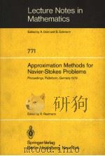 LECTURE NOTES IN MATHEMATICS 771 APPROXIMATION METHODS FOR NAVIER-STOKES PROBLEMS     PDF电子版封面  3540097341  R.RAUTMANN 