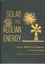 SOLAR AND AEOLIAN ENERGY（ PDF版）