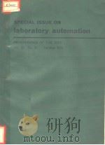 SPECIAL ISSUE ON LABORATORY AUTOMATION  PROCEEDINGS OF THE IEEE  VOL.63  NO.10     PDF电子版封面     