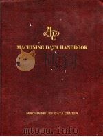 MACHINING DATA HANDBOOK  2ND EDITION（ PDF版）