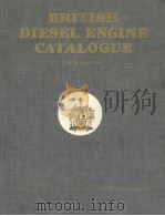 BRITISH DIESEL ENGINE CATALOGUE  FIFTH EDITION     PDF电子版封面     