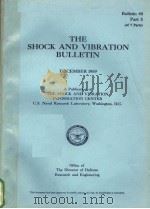 THE SHOCK AND VIBRATION BULLETIN  BULLETIN 40  PART 5   1969  PDF电子版封面     