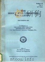 THE SHOCK AND VIBRATION BULLETIN  BULLETIN 40  PART 6   1969  PDF电子版封面     