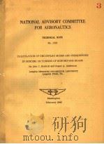 CALCULATION OF UNCOUPLED MODES AND FREQUENCIES IN BENDING OR TORSION OF NONUNIFORM BEAMS     PDF电子版封面    JOHN C.HOUBOLT AND ROGER A.AND 