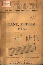TANK，MEDIUM，M4A3（1944 PDF版）