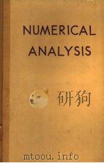 NUMERICAL ANALYSIS     PDF电子版封面    JOHN H.CURTISS 