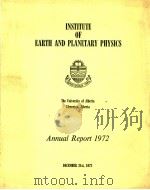 INSTITUTE OF EARTH AND PLANETARY PHYSICS     PDF电子版封面     